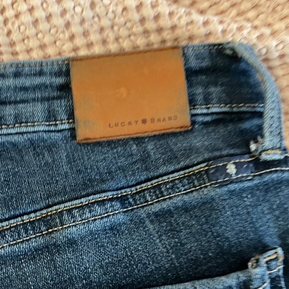 Lucky Brand High Rise Dark Wash Bridgette Skinny Jeans Size 27 - Picture 10 of 15